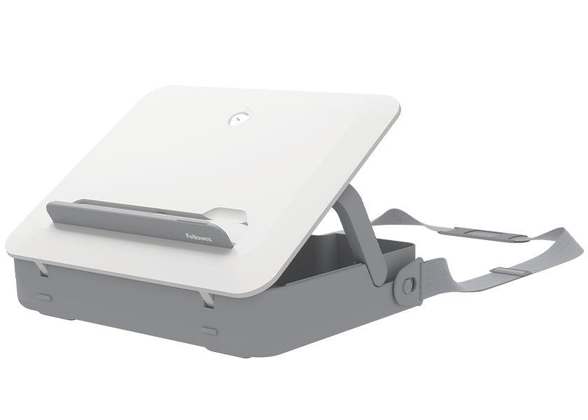 Walizka na laptop - biała
