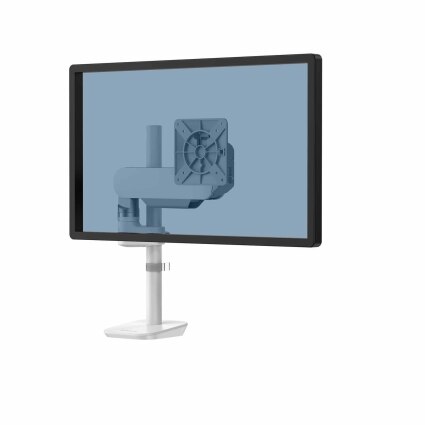 RisingEX™ ramię na 1 monitor 1M - białe
