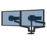 RisingEX™ ramię na 2 monitory 2FFS - czarne/brązowe - Premium 