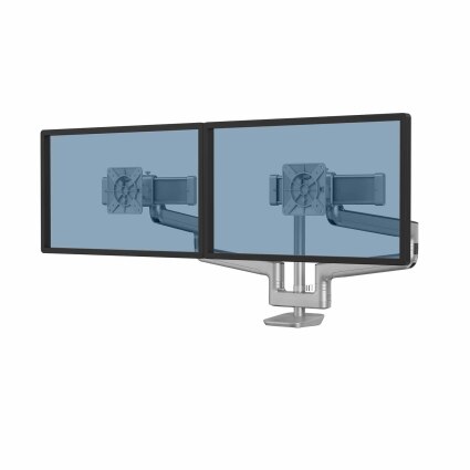 RisingEX™ ramię na 2 monitory 2FFS - platynowe