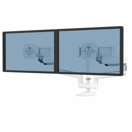RisingEX™ ramię na 2 monitory 2FMS - białe