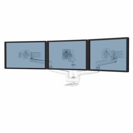 RisingEX™ ramię na 3 monitory 3FFS - białe